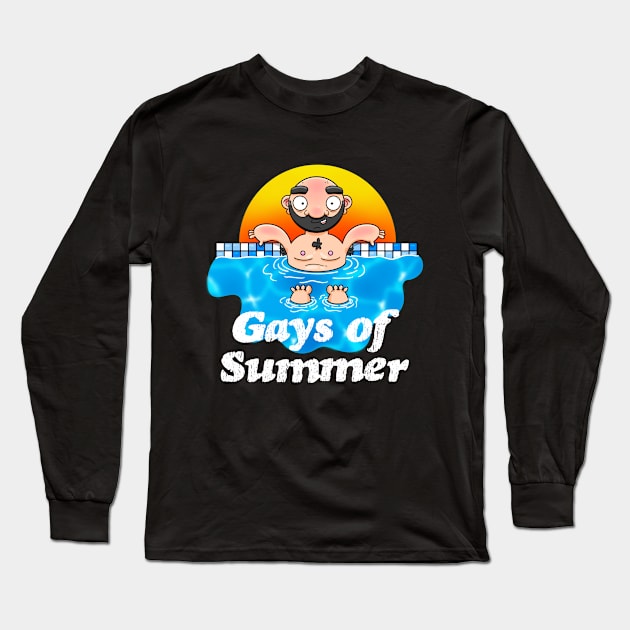 Gays of Summer Relax Long Sleeve T-Shirt by LoveBurty